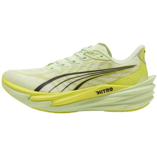 Scarpe Puma Deviate Nitro 4 Giallo Nero SS26 Donna, Taglia 40,5 - EUR-image