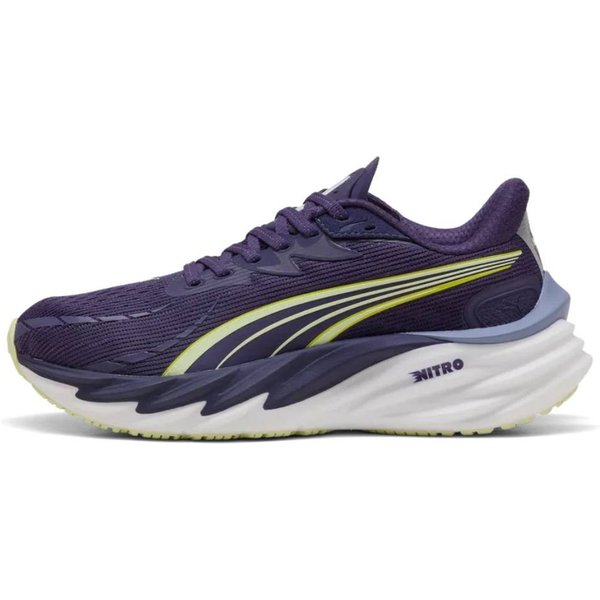 Buty Do Biegania Puma Velocity Nitro 4 Fioletowo-Zielone Damskie SS26, Rozmiar 38 - Eur-image