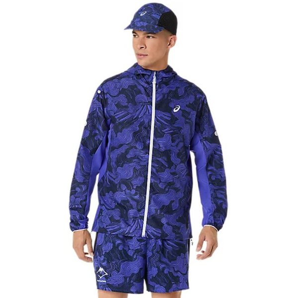 Kurtka Asics SkłAdana Fujitrail Fioletowa, Rozmiar S-image
