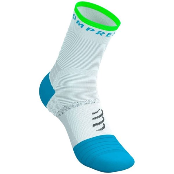 Calcetines Compressport Pro Marathon V2.0 Blanco Azul, Talla T2-image