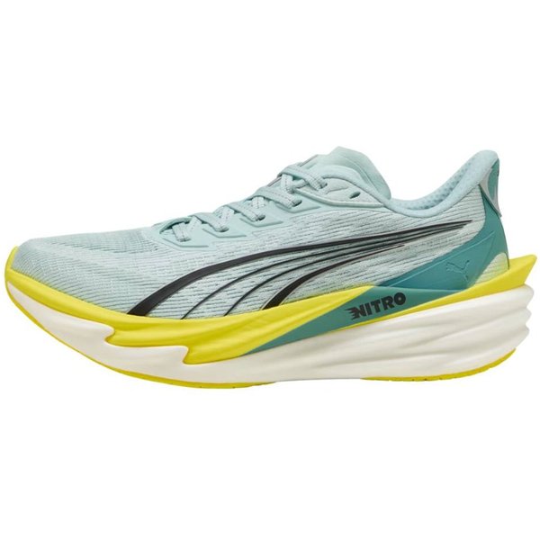 Puma Deviate Nitro 4 Laufschuhe Blau Gelb SS26 Damen, GrößE 38 - Eur-image