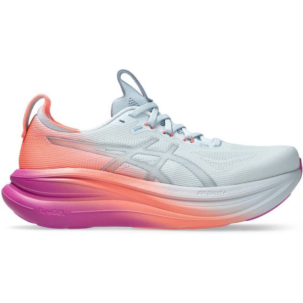 Buty Asics Gel-Nimbus 28 Szaro-RóżOwe SS26 Damskie, Rozmiar 42,5 - Eur-image