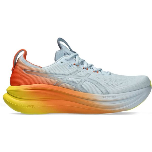 Buty Asics Gel-Nimbus 28 Szaro-PomarańCzowe SS26, Rozmiar 44 - Eur-image