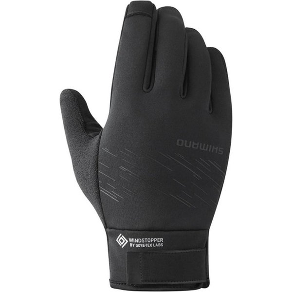 Ocieplane RęKawice Shimano Windstopper Czarne, Rozmiar M-image
