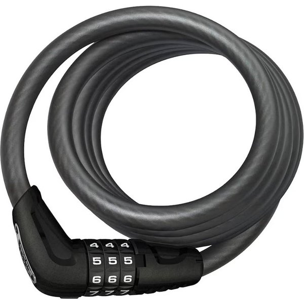 Lucchetto Con Cavo A Spirale Abus Star 4508C/150 1,5 M Nero-image