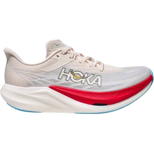 Hoka Rocket X 3 Laufschuhe Weiß Rot SS26 Unisex, GrößE Eu 44-image