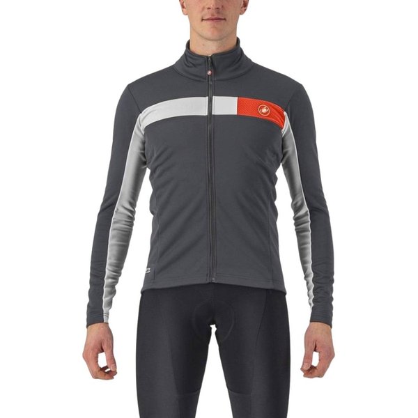 Castelli Mortirolo 6S Jacke Grau Weiß, GrößE L-image