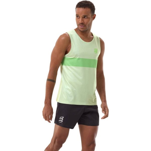 Compressport Performance Singlet ÄRmellos GrüN, GrößE Xl-image