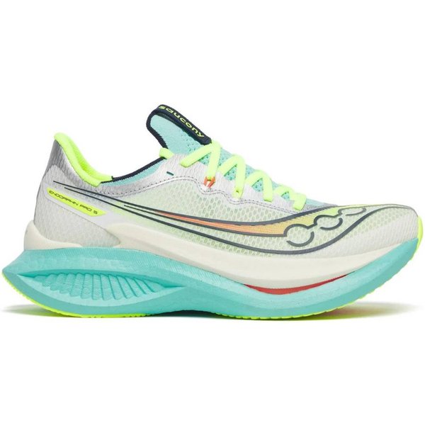 Saucony Endorphin Pro 5 Weiß Blau Damen SS26, GrößE 37 - Eur-image