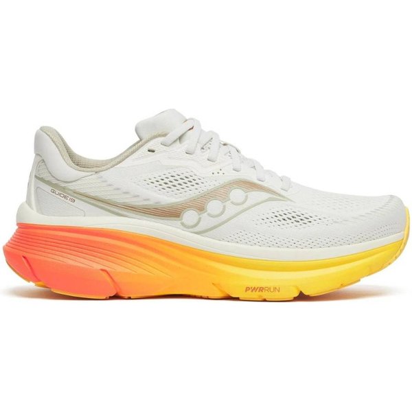 Saucony Guide 19 Laufschuhe Weiß Orange SS26, GrößE 40,5 - EUR-image