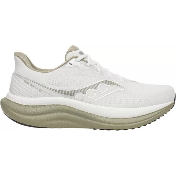 Saucony Triumph 23 Laufschuhe Weiß Beige SS26, GrößE 46,5 - Eur-image
