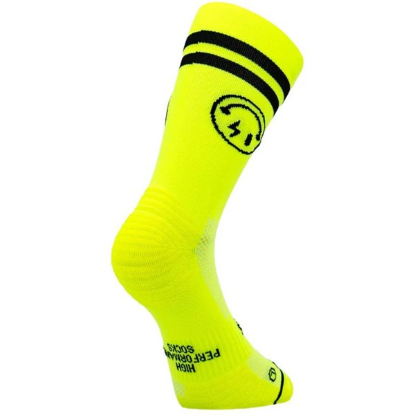 Calze Sporcks Electrified Giallo Nero, Taglia S-image