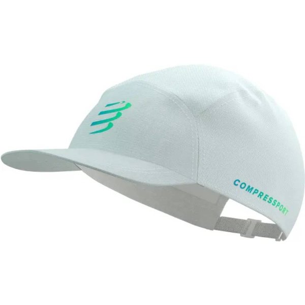 Gorra Compressport 5 Panel Blanco Azul-image