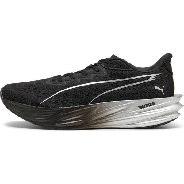 Puma Deviate Pure Nitro Laufschuhe Schwarz Silber AW26, GrößE 44 - EUR-image