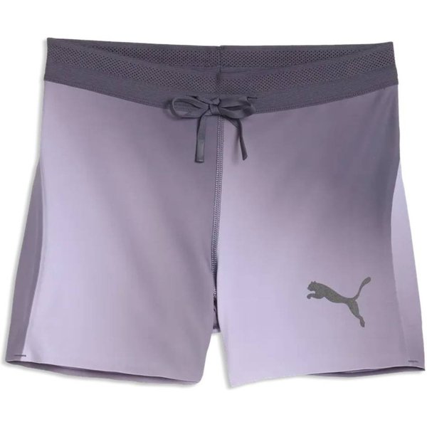 Puma Lightspeed Printed 3" Shorts-Tights Violett Damen, GrößE L-image