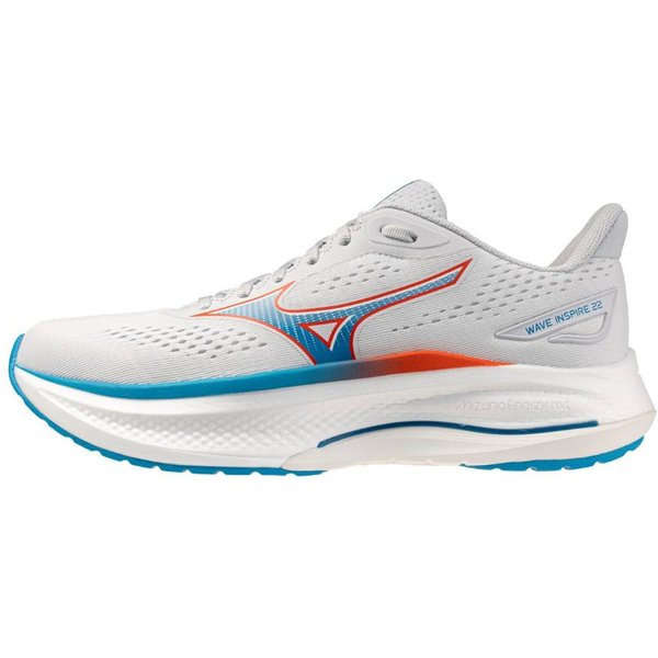 Scarpe Mizuno Wave Inspire 22 Bianco Blu AW26, Taglia 44 - Eur-image