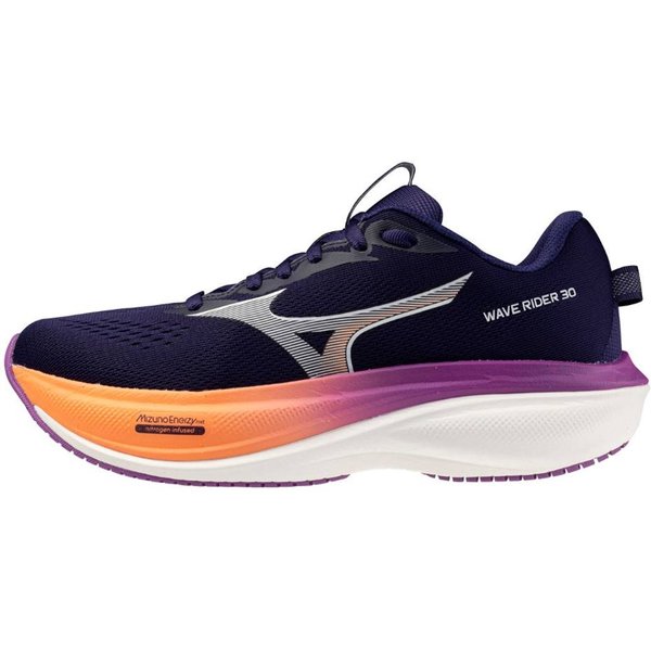 Scarpe Mizuno Wave Rider 30 Blu Viola AW26 Donna, Taglia 40,5 - Eur-image