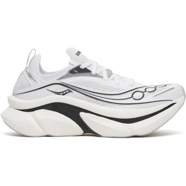 Saucony Endorphin Elite 3 Laufschuhe Weiß Schwarz AW26 Unisex, GrößE 37,5 - EUR-image