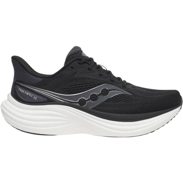 Scarpe Saucony Triumph 24 Nero Bianco AW26, Taglia 44 - EUR-image