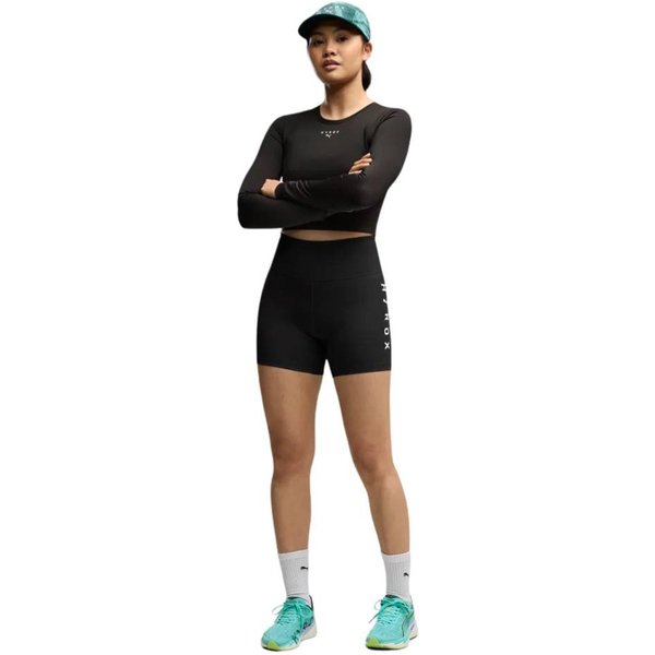 Shorts Aderenti Puma Hyrox Essential 5" Nero Donna, Taglia Xs.-image