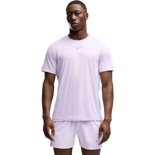 T-Shirt Puma X Hyrox Graphic Viola Verde, Taglia XXL-image