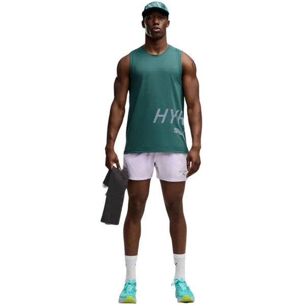 Pantaloncini Puma X Hyrox Pwrmode 5" Viola Verde, Taglia XXL-image