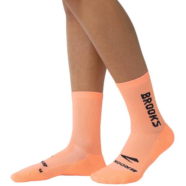 Brooks Ghost Crew Socken Orange, GrößE L-image