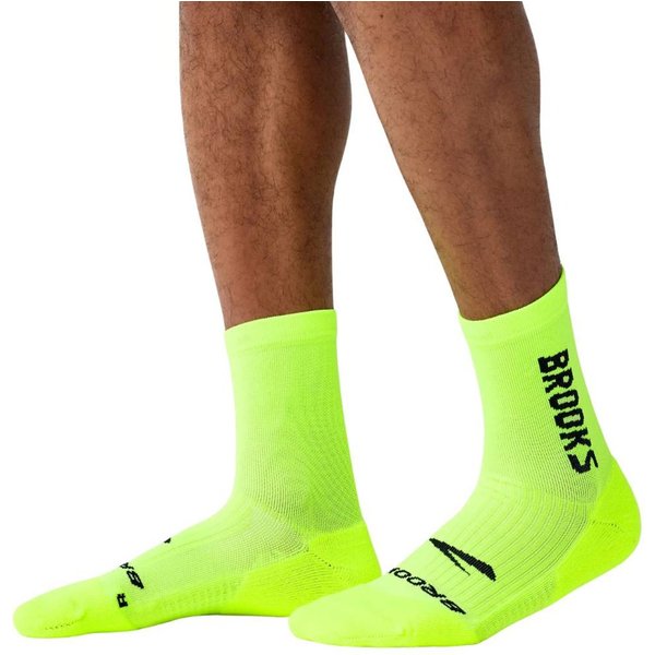 Calzini Brooks Ghost Crew Gialli, Taglia S-image