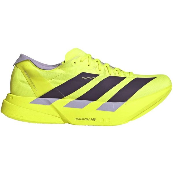 Adidas Adizero Adios Pro 4 Laufschuhe Gelb Lila AW26, GrößE UK 9-image