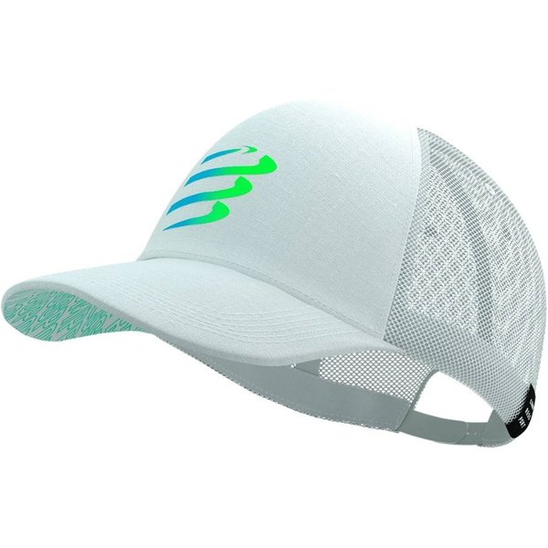 Cappellino Compressport Trucker Bianco Verde-image