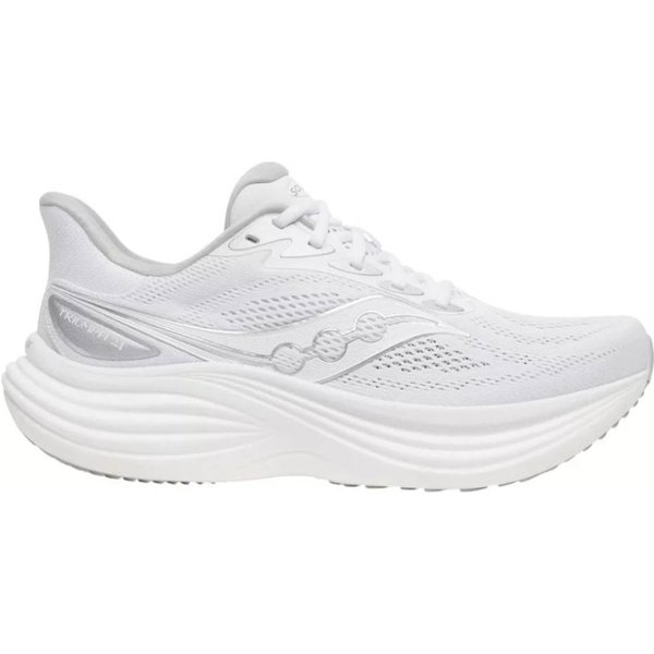 Scarpe Saucony Triumph 24 Bianco Argento AW26, Taglia 44,5 - EUR-image
