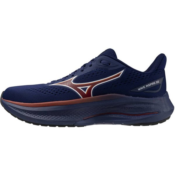 Scarpe Mizuno Wave Inspire 22 Blu Rosso AW26, Taglia 39 - EUR-image