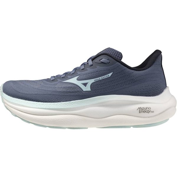 Mizuno Wave Sky 9 Wild Blau Weiß AW26 Damen Laufschuhe, GrößE 38,5 - EUR-image