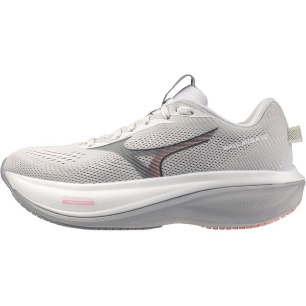 Scarpe Mizuno Wave Rider 30 Grigio Bianco AW26 Donna, Taglia 42,5 - EUR-image