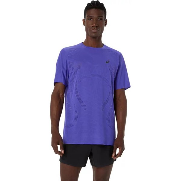 Asics Metarun Kurzarm-T-Shirt Lila, GrößE L-image