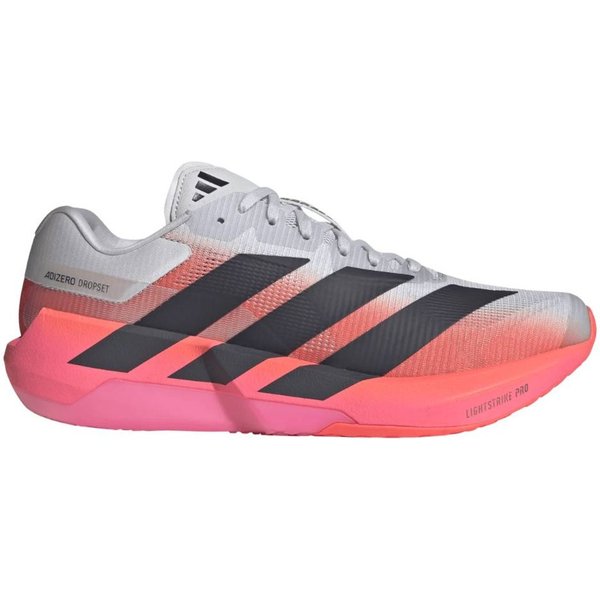 Scarpe Adidas Adizero Dropset Pro Grigio Rosa AW26, Taglia UK 10-image