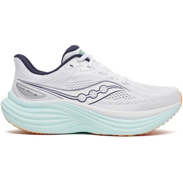 Scarpe Saucony Triumph 24 Bianco Blu AW26 Donna, Taglia 38,5 - EUR-image