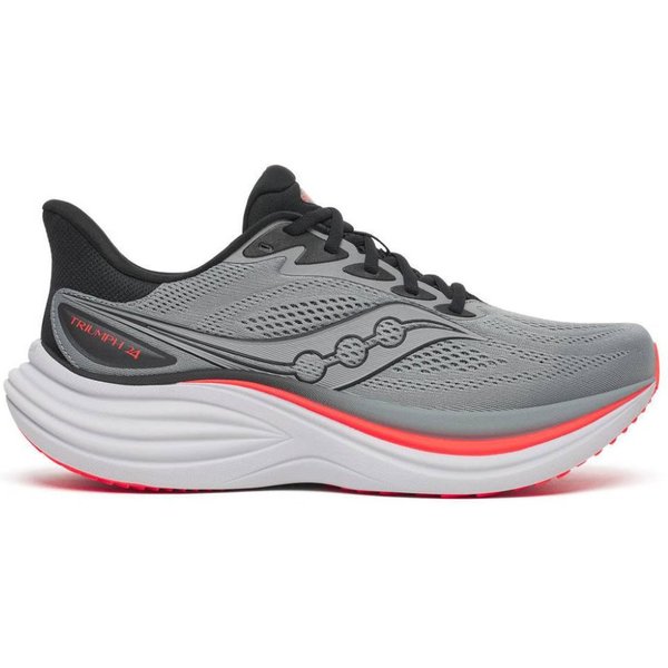 Scarpe Saucony Triumph 24 Grigio Rosso AW26, Taglia 40,5 - EUR-image