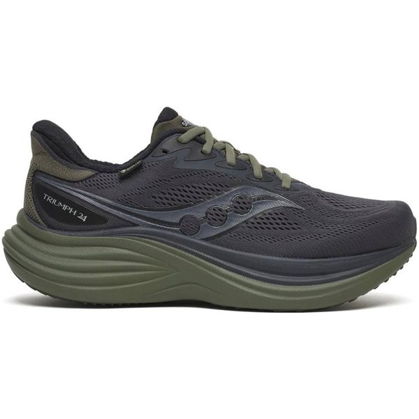 Saucony Triumph 24 GTX Laufschuhe Schwarz GrüN AW26, GrößE 40 - EUR-image