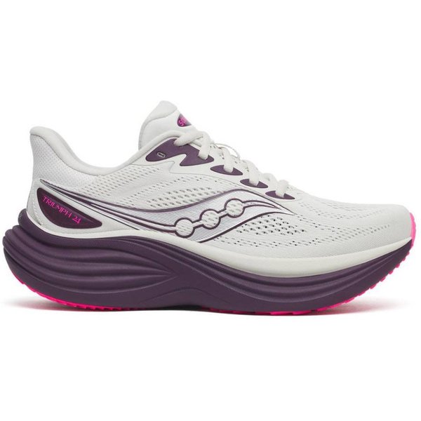 Scarpe Saucony Triumph 24 Grigio Viola AW26 Donna, Taglia 37 - EUR-image
