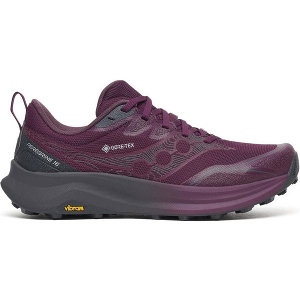 Scarpe Saucony Peregrine 16 GTX Viola Grigio AW26 Donna, Taglia 37,5 - EUR-image