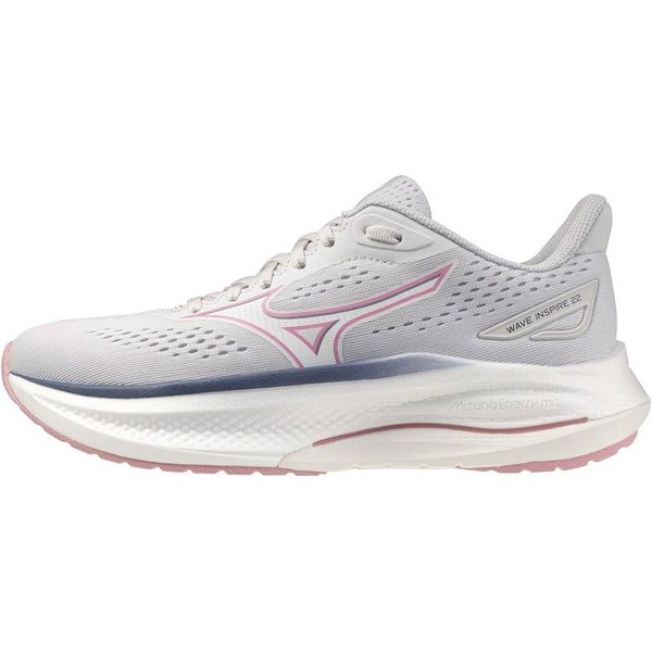 Scarpe Mizuno Wave Inspire 22 Bianco Rosa AW26 Donna, Taglia 40,5 - EUR-image