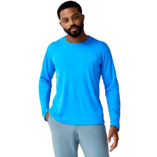 Camiseta Brooks Dash Manga Larga Azul, Talla S-image