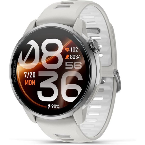 Coros Pace 4 Pro Gps-Uhr Weiß Silikon-image