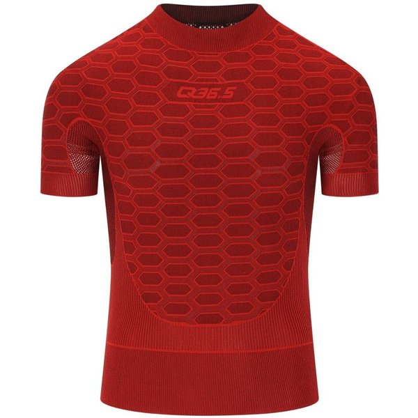 Maglia Intima Q36.5 Base Layer 2 Manica Corta Rossa, Taglia L/Xl-image