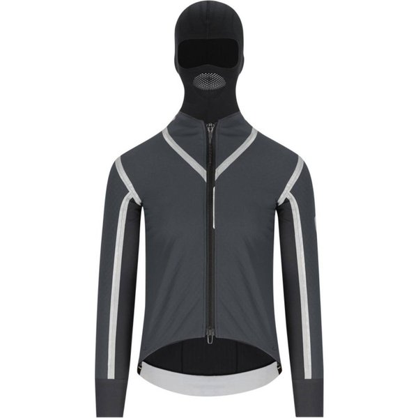 Giacca Q36.5 Vampire Shell Con Cappuccio Grigia, Taglia S-image