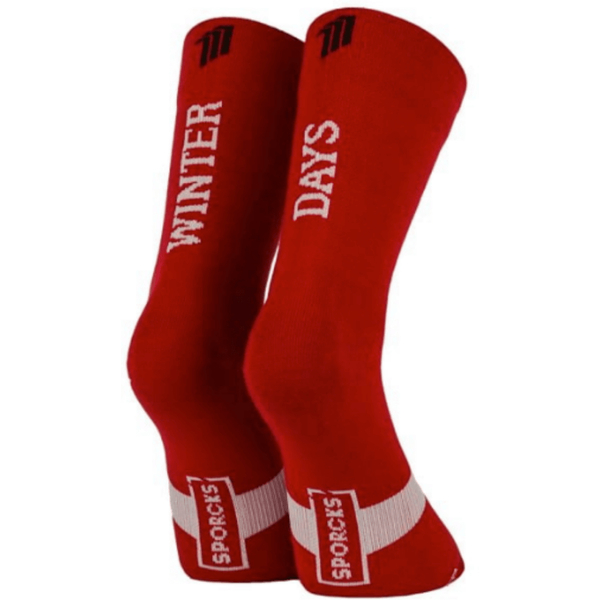 Sporcks Winter Days Socken Rot Weiß, GrößE S-image