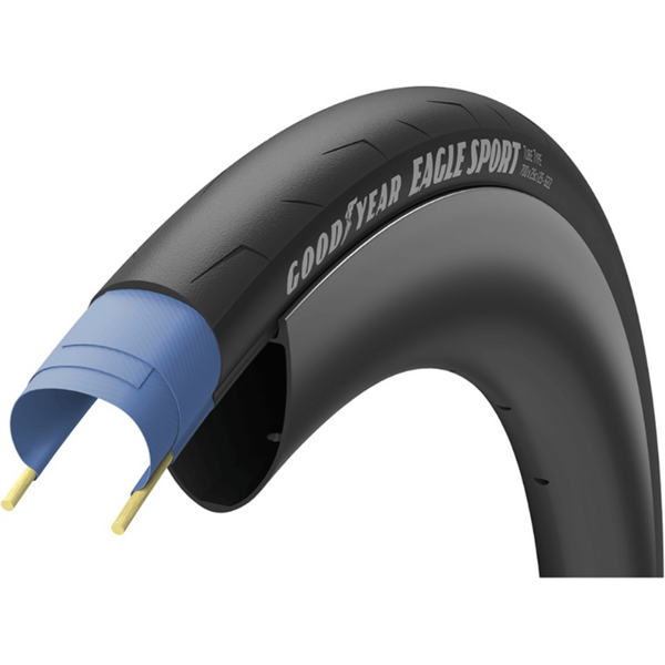 Pneumatico Pieghevole Goodyear Eagle Sport 700X25 Nero, Tipo Mm 700X25-image