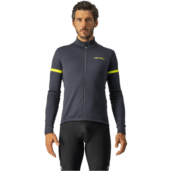 Maglia Castelli Fondo 2 FZ Manica Lunga Grigio Scuro, Taglia S-image