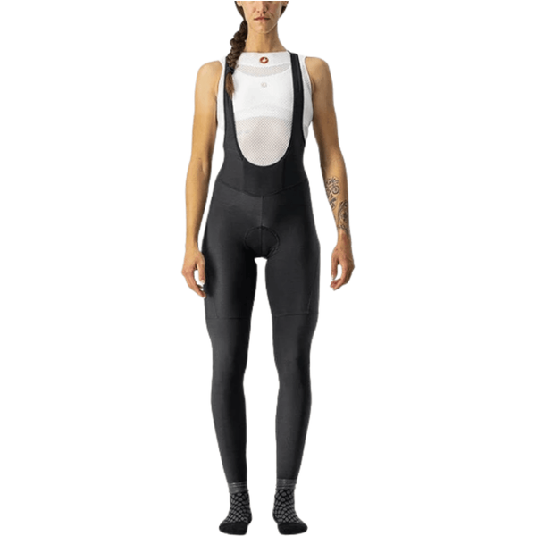 Bibtights Castelli Velocissima Blau Rosa Frau, GrößE XS-image
